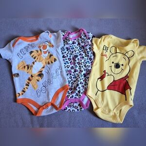 Disney Baby Onesie Bundle 3-6M